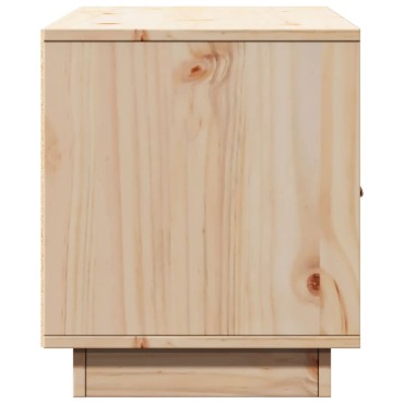 vidaXL Έπιπλο Τηλεόρασης 80x34x40cm από Μασίφ Ξύλο Πεύκου
