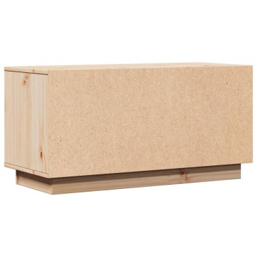vidaXL Έπιπλο Τηλεόρασης 80x34x40cm από Μασίφ Ξύλο Πεύκου