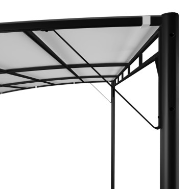 vidaXL Τεντοπέργκολα Κήπου Κρεμ 4 x 3 x 2,55 μ.
