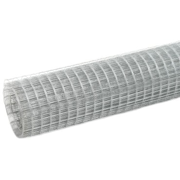 vidaXL Συρματόπλεγμα Κοτετσόσυρμα Ασημί 10x1,5 μ. Γαλβαν. Ατσάλι 10x1,5 μ. (MxΥ)</li><li>Διαστάσεις ματιού: 25x25 χιλ. (ΜxΠ)</li><li>Διάμετρος ρολού: 13,1cm