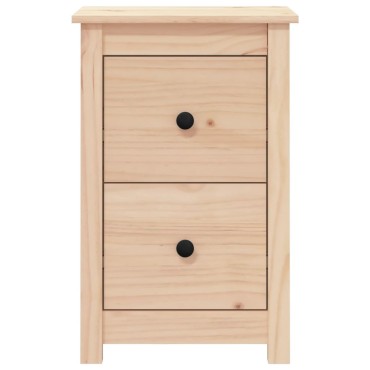 vidaXL Κομοδίνο 40x35x61,5cm από Μασίφ Ξύλο Πεύκου 1 τεμ.