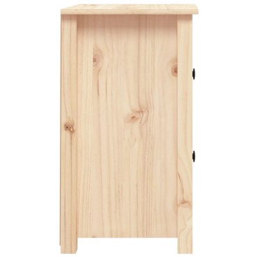 vidaXL Κομοδίνο 40x35x61,5cm από Μασίφ Ξύλο Πεύκου 1 τεμ.