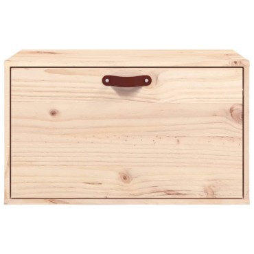 vidaXL Ντουλάπι Τοίχου 60x30x35cm από Μασίφ Ξύλο Πεύκου 1 τεμ.