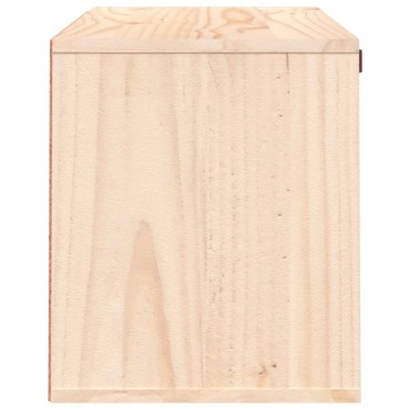 vidaXL Ντουλάπι Τοίχου 60x30x35cm από Μασίφ Ξύλο Πεύκου 1 τεμ.