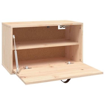 vidaXL Ντουλάπι Τοίχου 60x30x35cm από Μασίφ Ξύλο Πεύκου 1 τεμ.