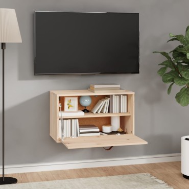 vidaXL Ντουλάπι Τοίχου 60x30x35cm από Μασίφ Ξύλο Πεύκου 1 τεμ.
