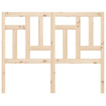 vidaXL Κεφαλάρι Κρεβατιού 145,5x4x100cm από Μασίφ Ξύλο Πεύκου 1 τεμ.