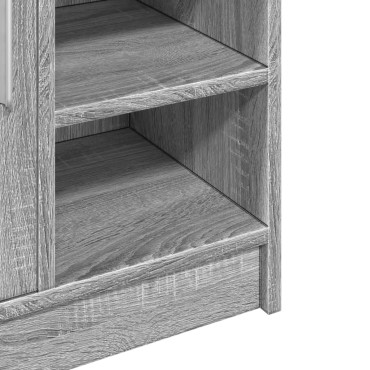 vidaXL Ντουλάπι Νιπτήρα Grey Sonoma 63x29x55cm Επεξεργασμένο Ξύλο 1 τεμ.