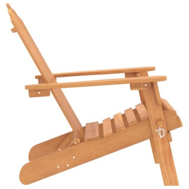 vidaXL Καρέκλα Κήπου Adirondack από Μασίφ Ξύλο Ακακίας 75x84x90cm 1 τεμ.