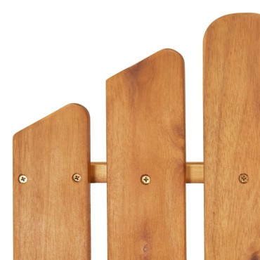 vidaXL Καρέκλα Κήπου Adirondack από Μασίφ Ξύλο Ακακίας 75x84x90cm 1 τεμ.