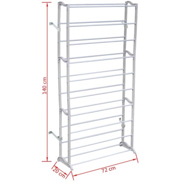 Παπουτσοθήκη με 10 ράφια 140cm