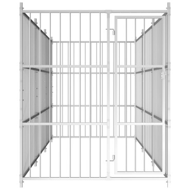 vidaXL Κλουβί Σκύλου Εξωτερικού Χώρου 450 x 150 x 185 εκ.