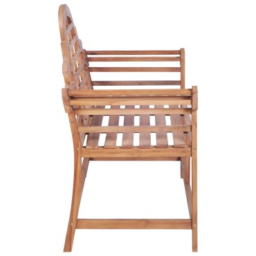 vidaXL Παγκάκι Κήπου 127x58,5x92,5cm από Μασίφ Ξύλο Teak 1 τεμ.