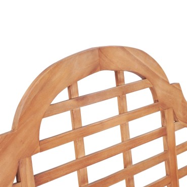 vidaXL Παγκάκι Κήπου 127x58,5x92,5cm από Μασίφ Ξύλο Teak 1 τεμ.