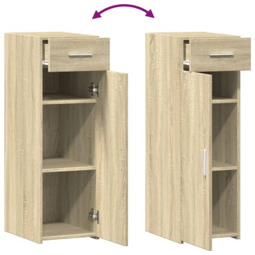 vidaXL Ντουλάπι Sonoma Δρυς 30x42,5x93cm από Επεξεργασμένο Ξύλο 1 τεμ.