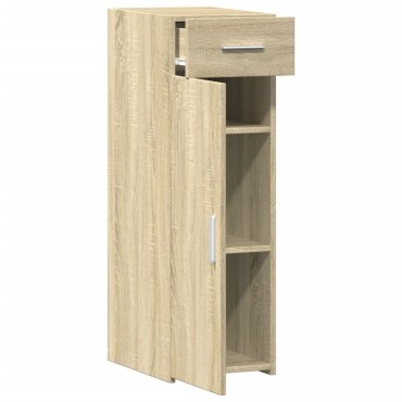 vidaXL Ντουλάπι Sonoma Δρυς 30x42,5x93cm από Επεξεργασμένο Ξύλο 1 τεμ.