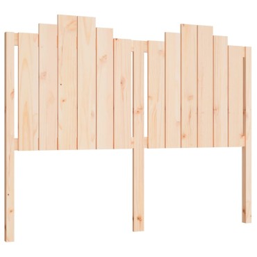 vidaXL Κεφαλάρι Κρεβατιού 146x4x110cm από Μασίφ Ξύλο Πεύκου 1 τεμ.