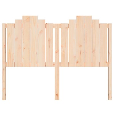 vidaXL Κεφαλάρι Κρεβατιού 146x4x110cm από Μασίφ Ξύλο Πεύκου 1 τεμ.