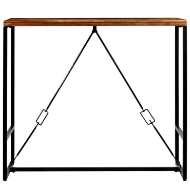 vidaXL Τραπέζι Μπαρ 120x60x106cm από Μασίφ Ανακυκλωμένο Ξύλο 1 τεμ.