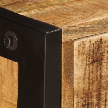 vidaXL Μπουφές με 3 Συρτάρια 110x35x75cm από Μασίφ Ξύλο Μάνγκο 1 τεμ.
