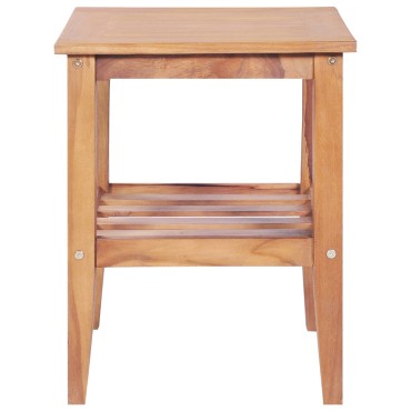 vidaXL Τραπεζάκι Σαλονιού Τετράγωνο 40x40x50cm Μασίφ Ξύλο Teak 1 τεμ.