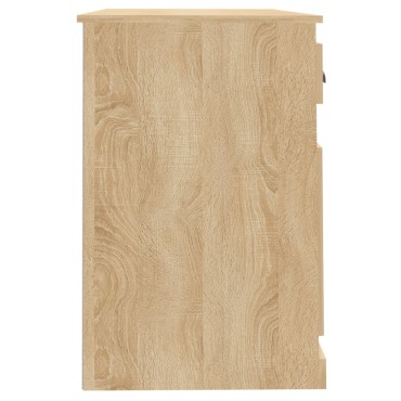 vidaXL Γραφείο με Συρτάρι Sonoma δρυς 115x50x75cm Επεξεργασμένο Ξύλο 1 τεμ.