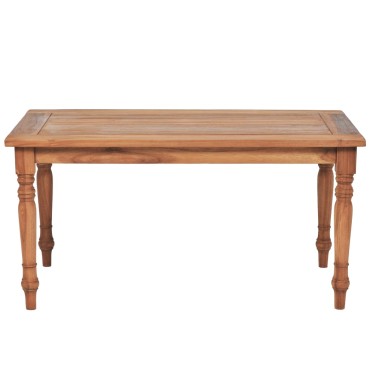 vidaXL Τραπέζι Batavia 90x50x45cm από Ξύλο Teak 1 τεμ.