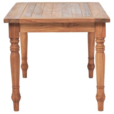 vidaXL Τραπέζι Batavia 90x50x45cm από Ξύλο Teak 1 τεμ.