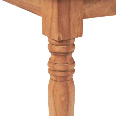 vidaXL Τραπέζι Batavia 90x50x45cm από Ξύλο Teak 1 τεμ.