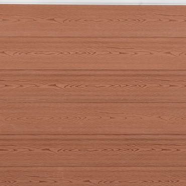 vidaXL Σετ Πάνελ Περίφραξης Καφέ 526x186cm από WPC