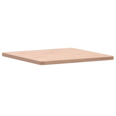 vidaXL Επιφάνεια Τραπεζιού Τετράγωνη 60x60x2,5cm Μασίφ Ξύλο Οξιάς 1 τεμ.
