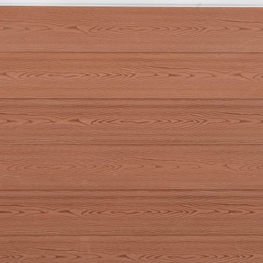 vidaXL Σετ Πάνελ Περίφραξης Καφέ 180x186cm από WPC