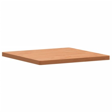 vidaXL Επιφάνεια Τραπεζιού Τετράγωνη 80x80x4cm Μασίφ Ξύλο Οξιάς 1 τεμ.