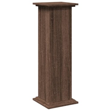 vidaXL Βάση Οθόνης με Αποθ. Καφέ Δρυς 31x30x90 εκ. Επεξεργασμένο Ξύλο