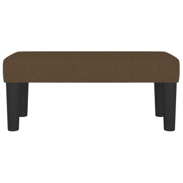 vidaXL Πάγκος Σκούρο Πράσινο 70x30x30cm Υφασμάτινος 1 τεμ.
