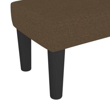 vidaXL Πάγκος Σκούρο Πράσινο 70x30x30cm Υφασμάτινος 1 τεμ.