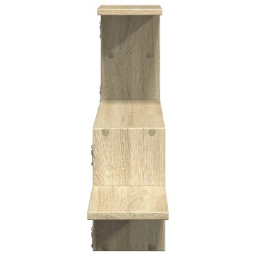 vidaXL Ράφι Τοίχου Sonoma Δρυς 104x15x49cm από Επεξεργασμένο Ξύλο 1 τεμ.