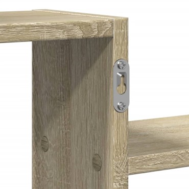 vidaXL Ράφι Τοίχου Sonoma Δρυς 104x15x49cm από Επεξεργασμένο Ξύλο 1 τεμ.