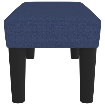 vidaXL Πάγκος Μπλε 70x30x30cm Υφασμάτινος 1 τεμ.