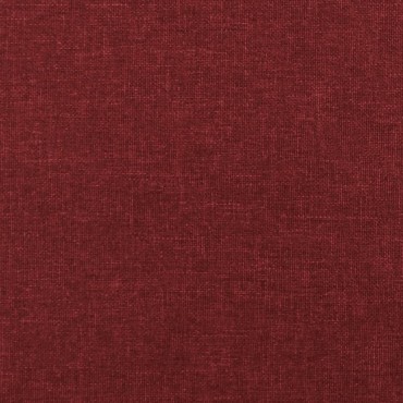 vidaXL Υποπόδιο Μπορντό 45x29,5x35cm Υφασμάτινο 1 τεμ.