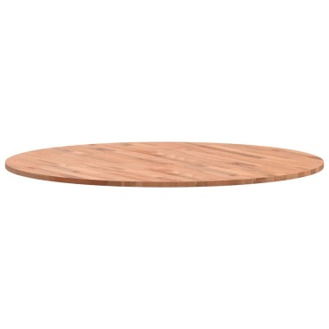 vidaXL Επιφάνεια Τραπεζιού Στρογγυλή 90x1,5cm Μασίφ Ξύλο Οξιάς 1 τεμ.