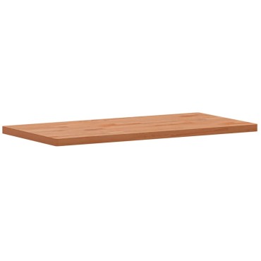 vidaXL Επιφάνεια Τραπεζιού Ορθογώνια 80x40x2,5cm Μασίφ Ξύλο Οξιάς 1 τεμ.