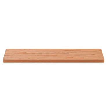 vidaXL Επιφάνεια Τραπεζιού Ορθογώνια 80x40x2,5cm Μασίφ Ξύλο Οξιάς 1 τεμ.