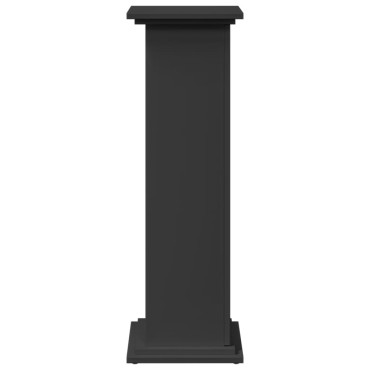 vidaXL Βάση Οθόνης με Αποθ. Μαύρο 31x30x90 εκ. Επεξεργασμένο Ξύλο