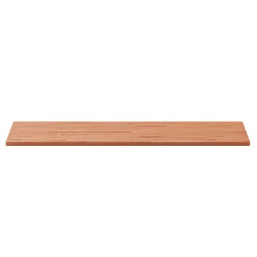 vidaXL Επιφάνεια Τραπεζιού Ορθογώνια 100x50x1,5cm Μασίφ Ξύλο Οξιάς 1 τεμ.