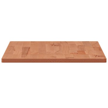 vidaXL Επιφάνεια Τραπεζιού Ορθογώνια 100x50x1,5cm Μασίφ Ξύλο Οξιάς 1 τεμ.