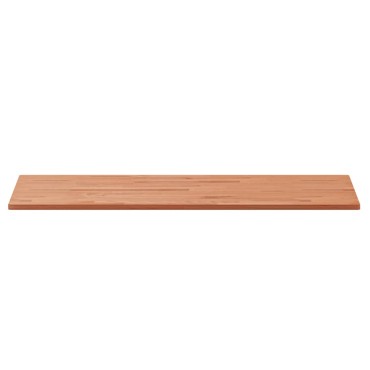 vidaXL Πάγκος Μπάνιου 100 x 50 x 1,5 εκ. από Μασίφ Ξύλο Οξιάς