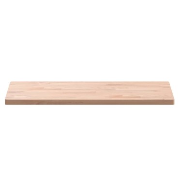 vidaXL Επιφάνεια Τραπεζιού Ορθογώνια 80x40x2,5cm Μασίφ Ξύλο Οξιάς 1 τεμ.