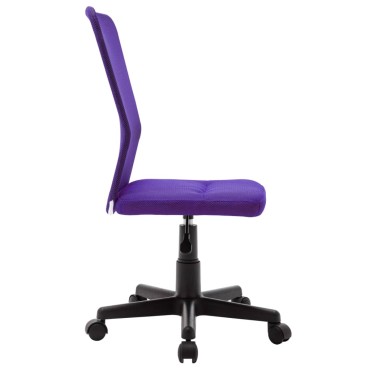 vidaXL Καρέκλα Γραφείου Μοβ 44x52x100cm Διχτυωτό Ύφασμα 1 τεμ.
