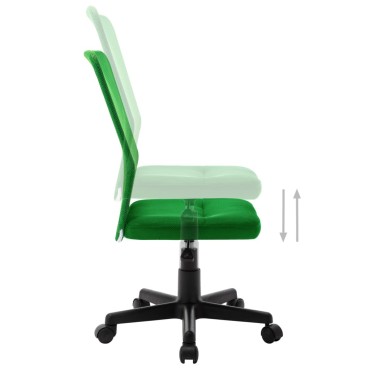 vidaXL Καρέκλα Γραφείου Πράσινη 44x52x100cm Διχτυωτό Ύφασμα 1 τεμ.